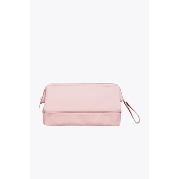 NWT BEIS Dopp Kit Cosmetic Bag in Atlas Pink - Picture 1 of 7